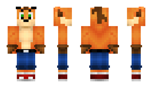 Minecraft skin Baderi