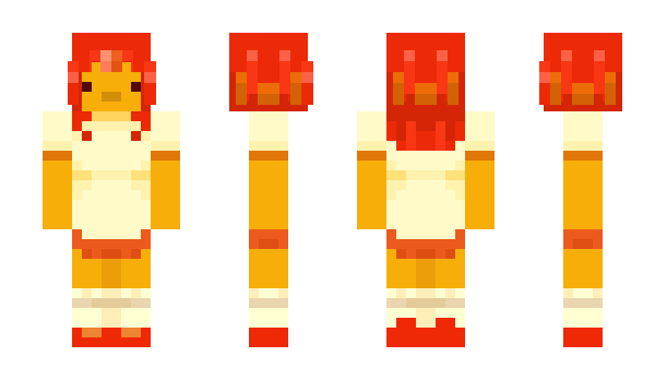 Minecraft skin evhura