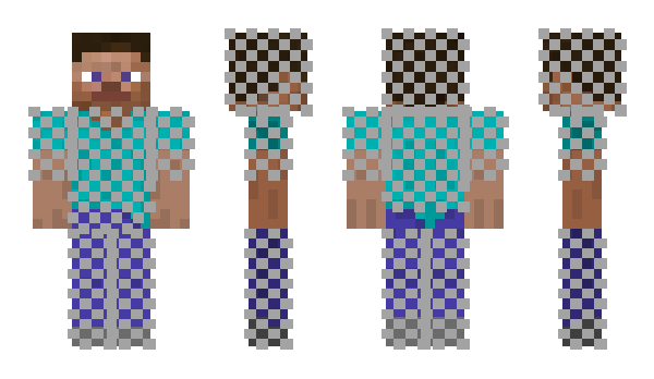 Minecraft skin ChainArmor