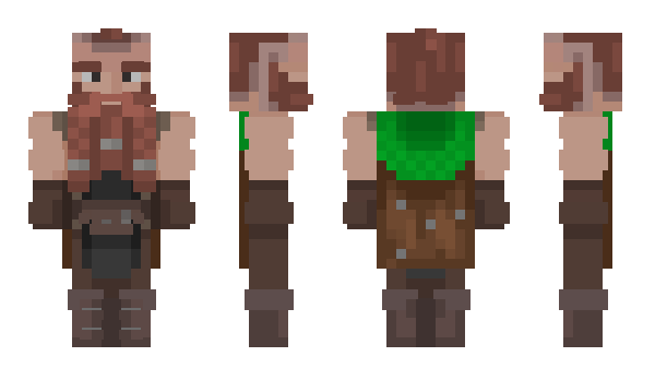 Minecraft skin AlrekJDR