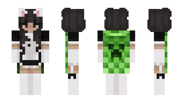 Minecraft skin LavaChick