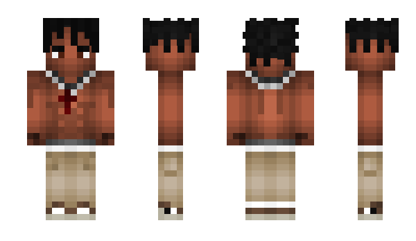 Minecraft skin travis___scott_