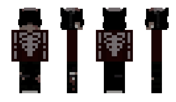 Minecraft скін по ніку FemboyRed