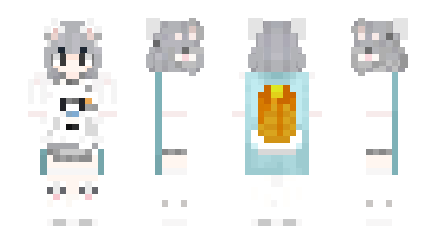 Minecraft скін по ніку Longsy_Neko