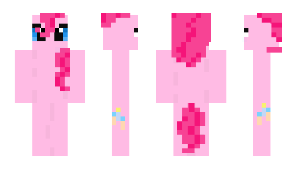 Minecraft skin PinkiePie