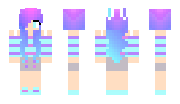 Minecraft skin zockergirl7