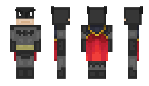 Minecraft skin BatmanBox9