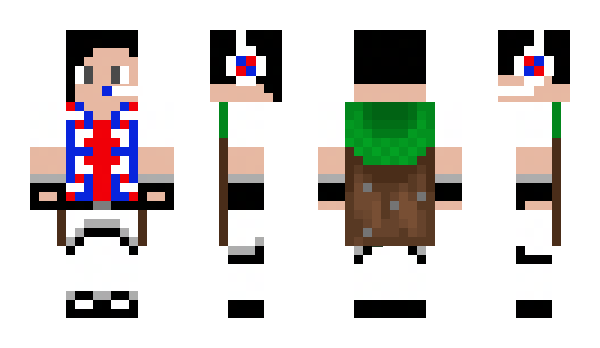 Minecraft skin drago_crash