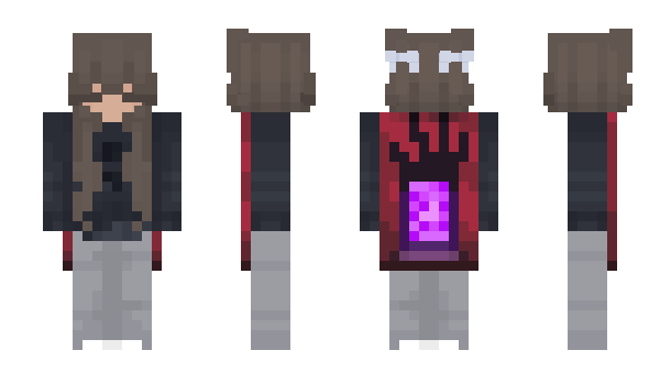 Minecraft скін по ніку Qushi