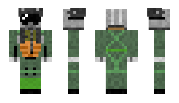 Minecraft skin F22Pilot