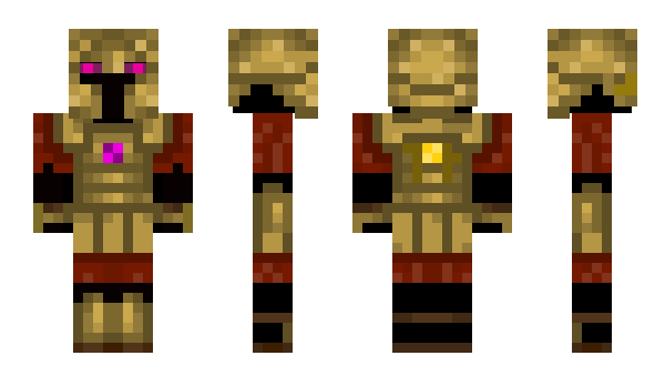 Minecraft skin luckykill