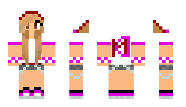Minecraft skin MathEevee