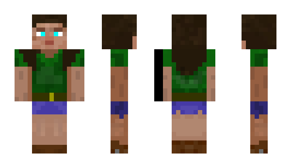 Minecraft skin Natlii