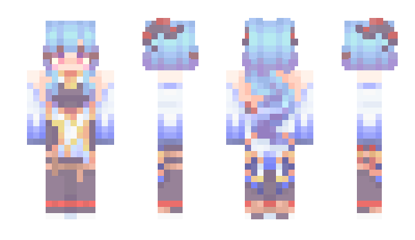 Minecraft скин по нику ScammerGirl