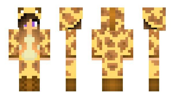 Minecraft skin _Giraffe
