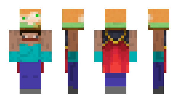 Minecraft skin bobhero