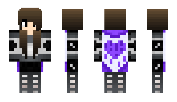 Minecraft skin Lunauhh