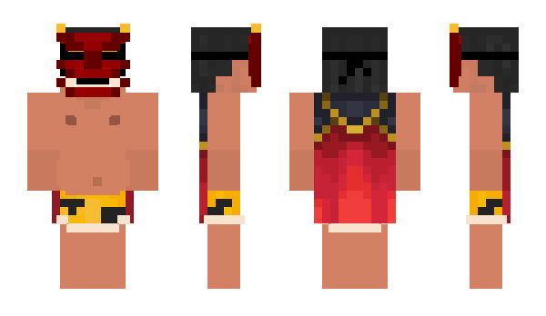 Minecraft skin sachkou