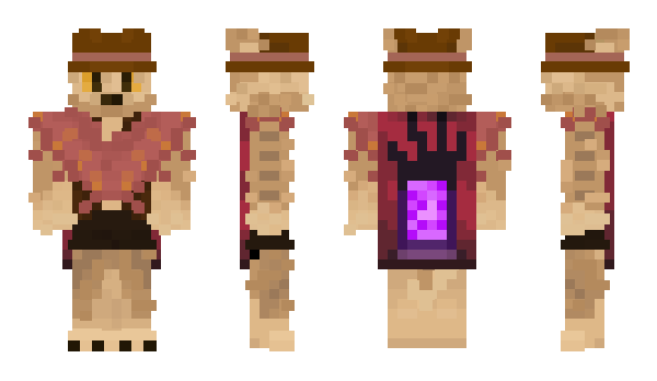 Minecraft скін по ніку LinearPoncho