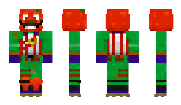 Minecraft skin CjLP