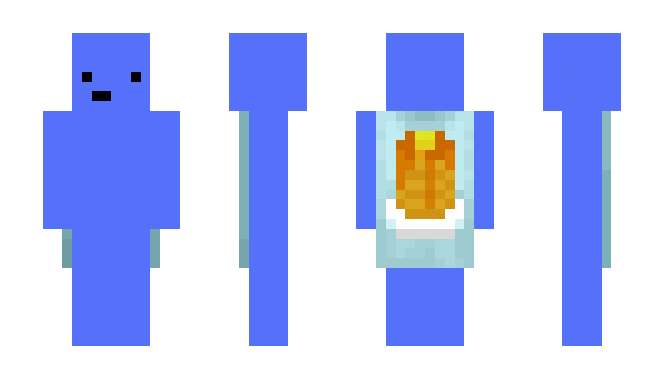 Minecraft skin haked