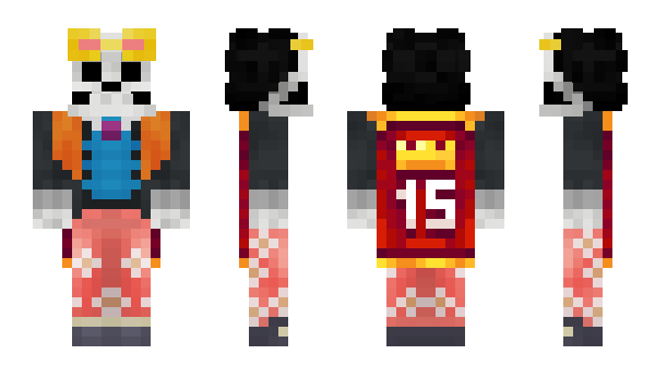 Minecraft skin ThiccyD