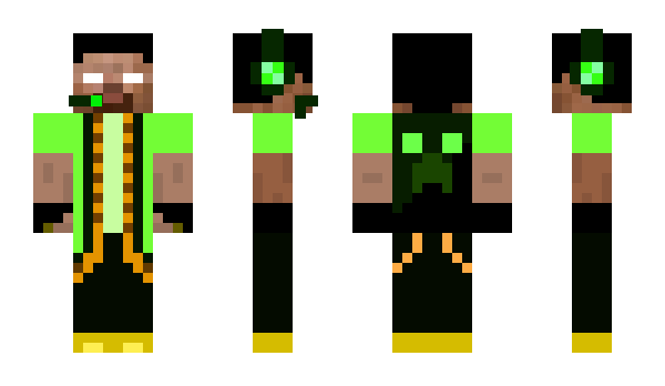 Minecraft skin 7Lucky_Charms