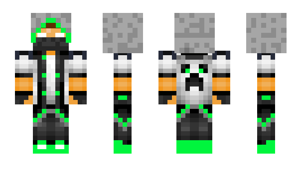 Minecraft skin Nevem