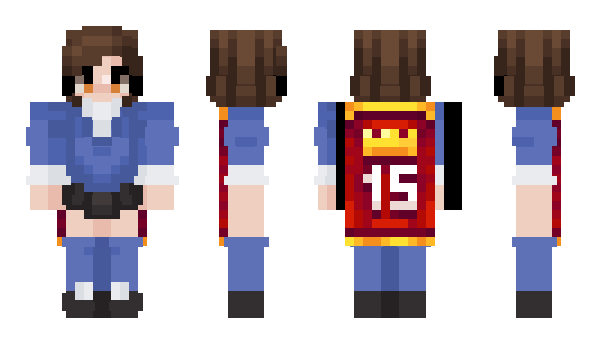 Minecraft skin PrincessAthena