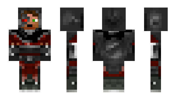 Minecraft skin cyborg08