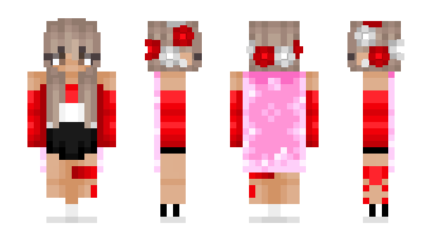 Minecraft скин по нику Rosebyte