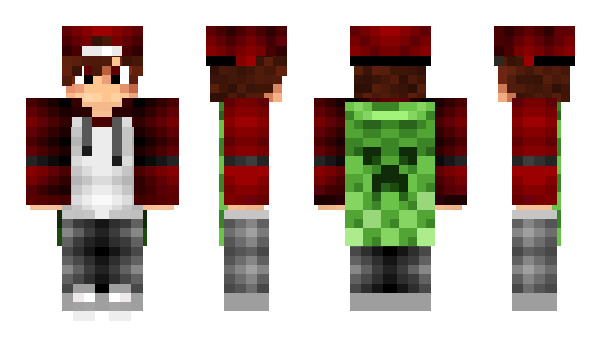 Minecraft skin Piojo