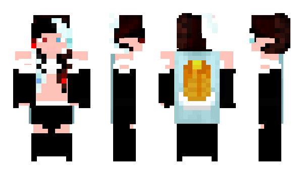 Minecraft skin XRedFireDragon