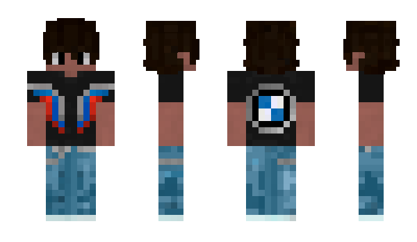 Minecraft скин по нику BMWc