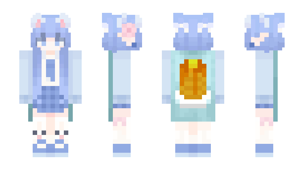 Minecraft skin 222glassy