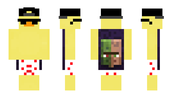 Minecraft скин по нику InvF