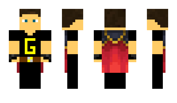 Minecraft skin Golden_Atom