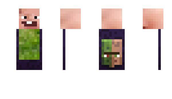Minecraft skin AxoKas