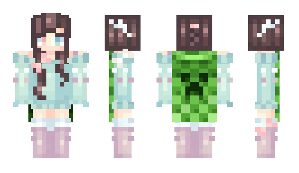 Minecraft skin X_shen