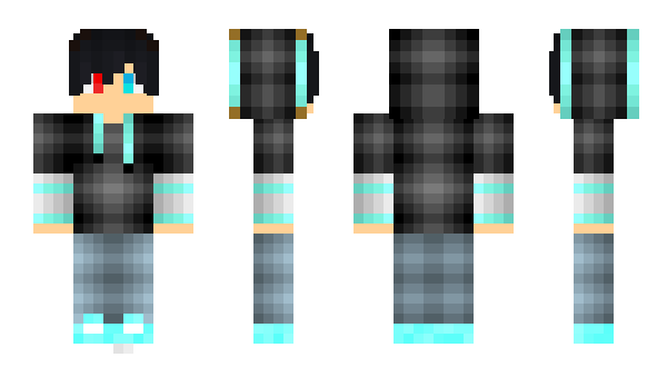 Minecraft skin Michou_Klng