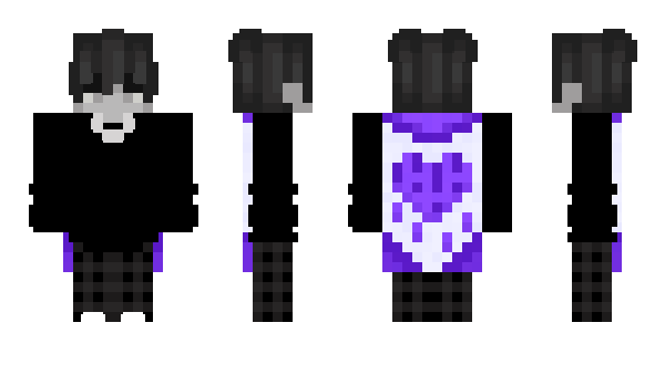 Minecraft skin Schizophrenic