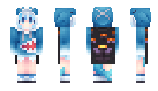 Minecraft skin ___Stray__
