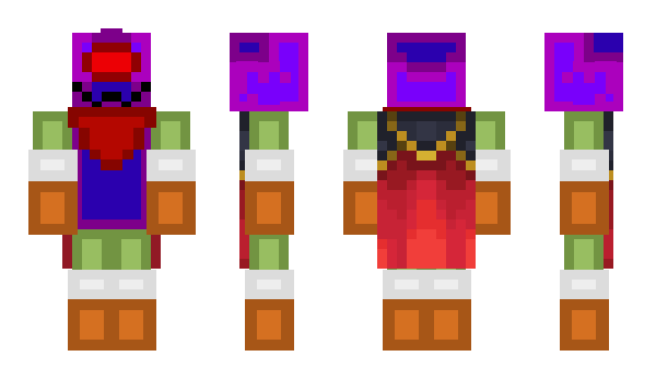 Minecraft skin RubySkep