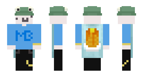 Minecraft скин по нику PogbaLover
