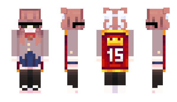 Minecraft skin Bone_Gle