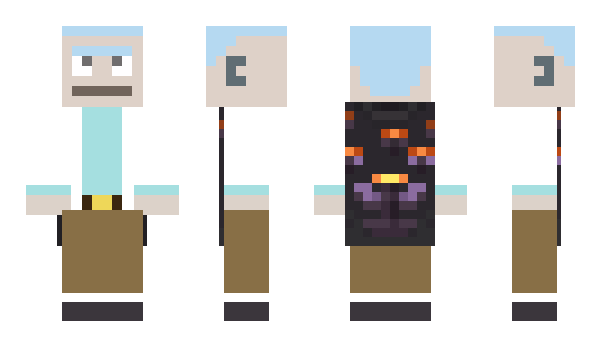 Minecraft skin qlwek