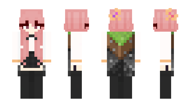 Minecraft skin MurderousPink