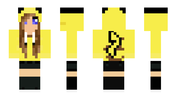 Minecraft skin CarlottaP