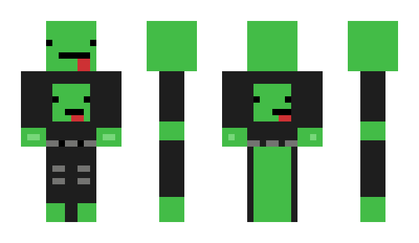 Minecraft skin KingSlimeYT