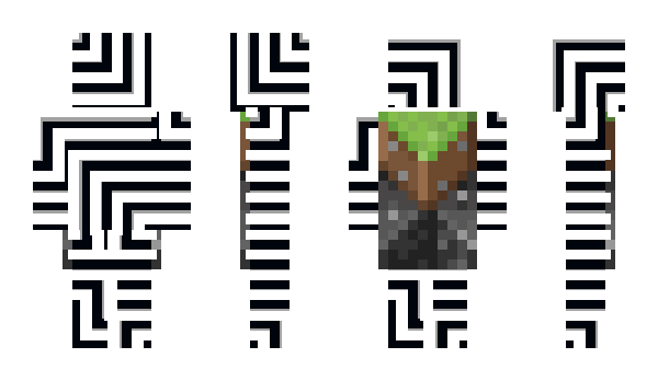 Minecraft skin Labirinto